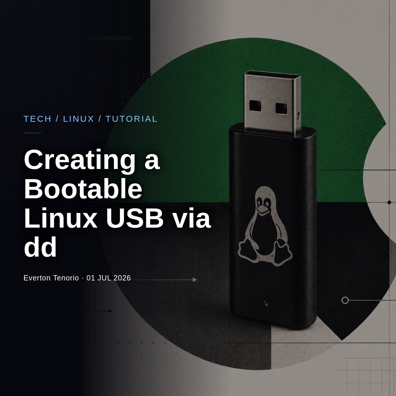 Creating a Bootable Linux USB via dd