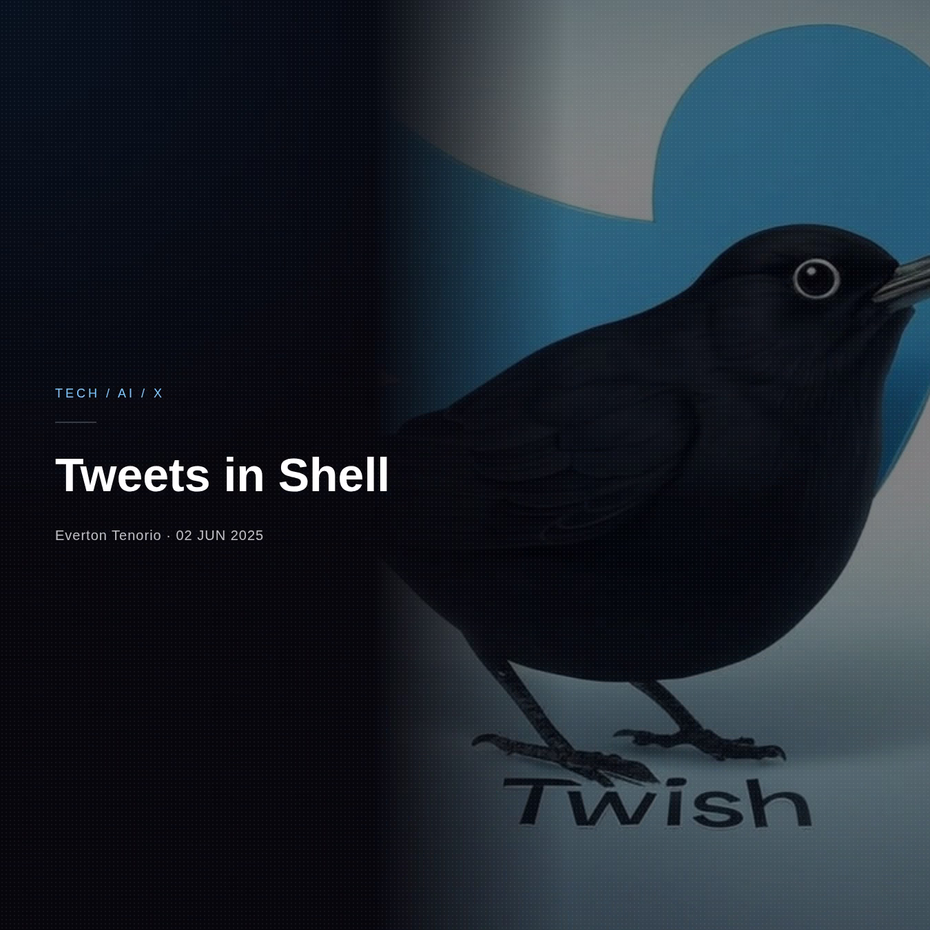 Immersive English Learning Through AI-Translated Tweets from the Shell